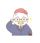 Rooster is a chicken（個別スタンプ：11）