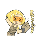 サバ女子（個別スタンプ：4）