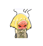 サバ女子（個別スタンプ：25）
