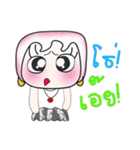 Hello！！ My name is Hinamori. ^_^（個別スタンプ：7）