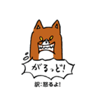 薩摩犬の日常（個別スタンプ：11）