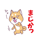 赤柴さんの日常スタンプ（個別スタンプ：40）