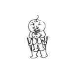 何かついてるしんさん。（個別スタンプ：7）