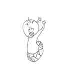 何かついてるしんさん。（個別スタンプ：25）