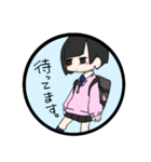 ゆうちゃんとうさぎさん（個別スタンプ：7）