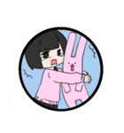 ゆうちゃんとうさぎさん（個別スタンプ：18）