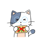 A girl like cat（個別スタンプ：8）