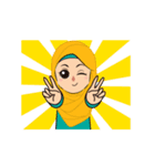 Daily Hijab: Animated（個別スタンプ：12）