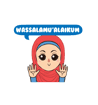 Daily Hijab: Animated（個別スタンプ：24）