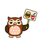 a curt owl（個別スタンプ：5）