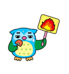 a curt owl（個別スタンプ：8）