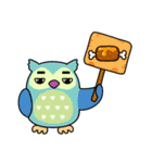 a curt owl（個別スタンプ：11）