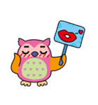 a curt owl（個別スタンプ：12）