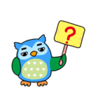 a curt owl（個別スタンプ：14）