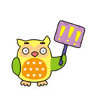 a curt owl（個別スタンプ：15）