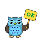 a curt owl（個別スタンプ：16）