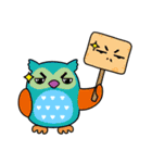 a curt owl（個別スタンプ：25）