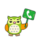 a curt owl（個別スタンプ：28）