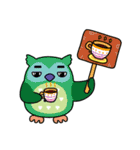 a curt owl（個別スタンプ：37）