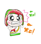 Hello！！ My name is Koten. ^_^（個別スタンプ：8）