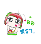 Hello！！ My name is Koten. ^_^（個別スタンプ：9）