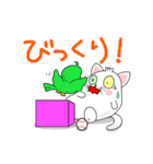 まるーねこ（個別スタンプ：40）