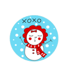 Snowy girl（個別スタンプ：14）