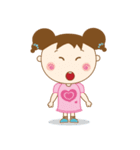 Cute Bibo Girl（個別スタンプ：15）