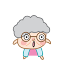 Humor Grandmother（個別スタンプ：26）