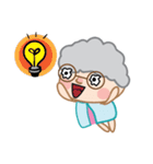 Humor Grandmother（個別スタンプ：27）