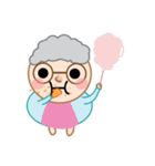 Humor Grandmother（個別スタンプ：34）