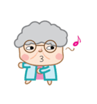 Humor Grandmother（個別スタンプ：36）