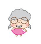 Humor Grandmother（個別スタンプ：37）