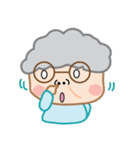 Humor Grandmother（個別スタンプ：38）