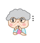 Humor Grandmother（個別スタンプ：39）