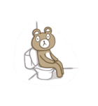 Is a bear（個別スタンプ：12）