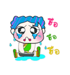 Hello！ My name is Hatori. ^_^（個別スタンプ：21）