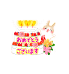 Xmas・正月・誕生日☆季節のお祝スタンプ（個別スタンプ：16）