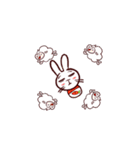 naughty rabbite 'Popo'2 (animation)（個別スタンプ：2）