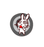 naughty rabbite 'Popo'2 (animation)（個別スタンプ：6）