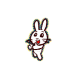 naughty rabbite 'Popo'2 (animation)（個別スタンプ：21）