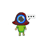 Tiny Alien（個別スタンプ：1）