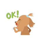 iPaint Artist's Dog！（個別スタンプ：12）