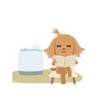 iPaint Artist's Dog！（個別スタンプ：14）