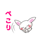 うさぎの`みぃ`が語る（個別スタンプ：21）