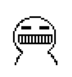 Q white face V（個別スタンプ：24）