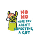 Holly Jolly Llamas（個別スタンプ：14）