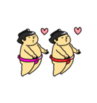 踊り力士（個別スタンプ：6）