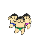 踊り力士（個別スタンプ：11）