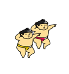 踊り力士（個別スタンプ：20）